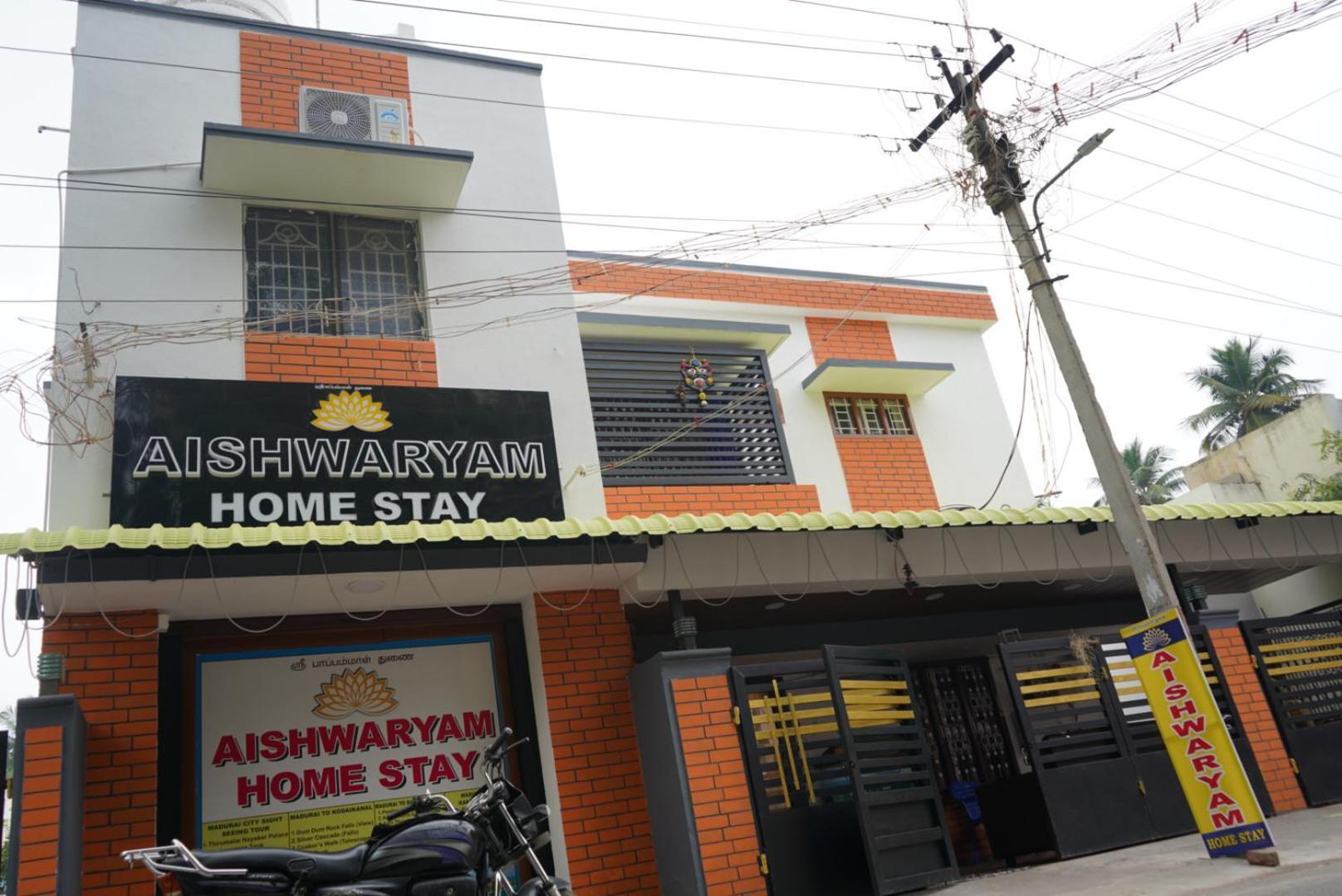 Aishwaryam Home Stay Madurai Exteriör bild
